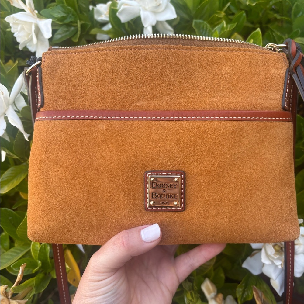 Dooney & Bourke Ginger Crossbody Bag with Signature Leather Patch